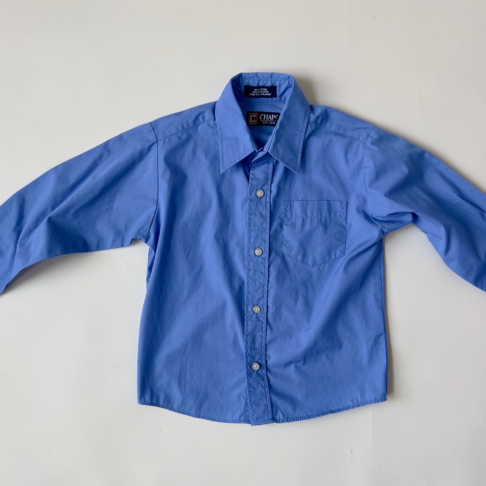 Chaps Kids Light Blue Button Down Shirt